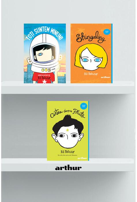 Copertă produs Superpachetul universul Minunea (Shingaling, Cartea despre Pluto, Toți suntem minuni)