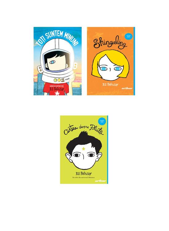 Copertă produs Superpachetul universul Minunea (Shingaling, Cartea despre Pluto, Toți suntem minuni) - gallery big 5