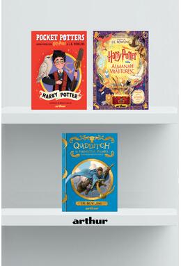 Copertă produs Pachet Harry Potter ( Almanah Vrăjitoresc, Quidditch, Pocket Potters1)
