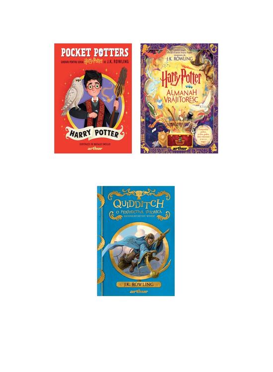 Copertă produs Pachet Harry Potter ( Almanah Vrăjitoresc, Quidditch, Pocket Potters1) - gallery big 5
