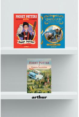 Copertă produs Pachet Harry Potter (Camera Secretelor,Quidditch, Pocket Potters 1)