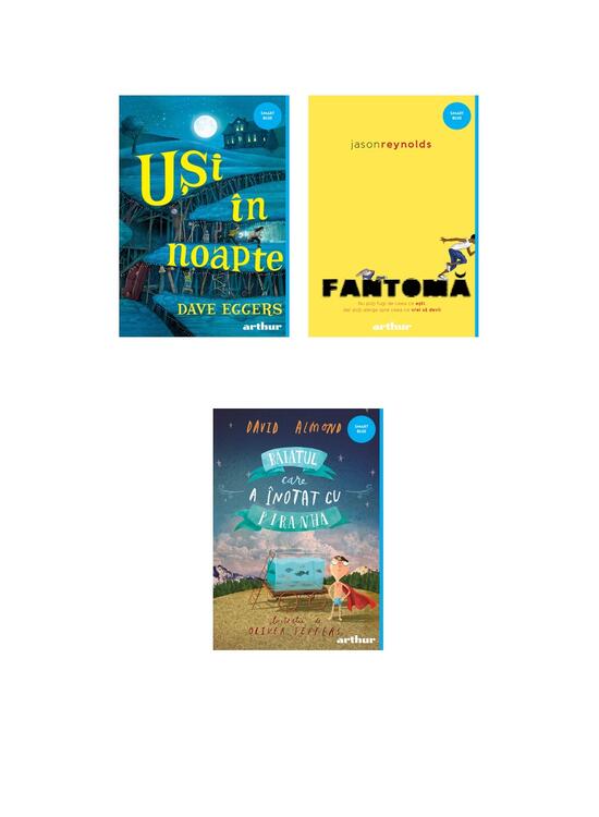 Copertă produs Pachet Smart Blue ( Fantomă, Uși în noapte, Băiatul care a înotat cu piranha) - gallery big 5