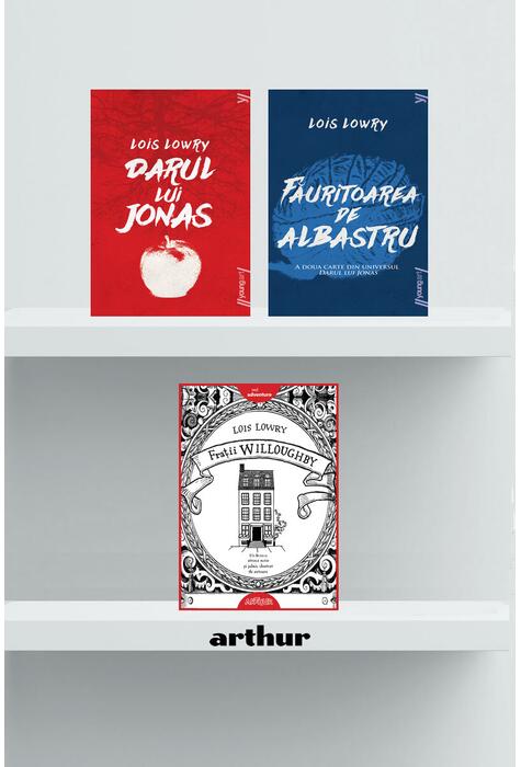 Copertă produs Pachet Lowry (Darul lui Jonas, Frații Willoughby, Făuritoarea de albastru)