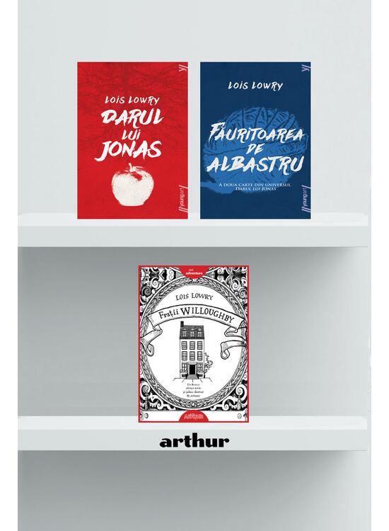 Copertă produs Pachet Lowry (Darul lui Jonas, Frații Willoughby, Făuritoarea de albastru) - gallery big 1