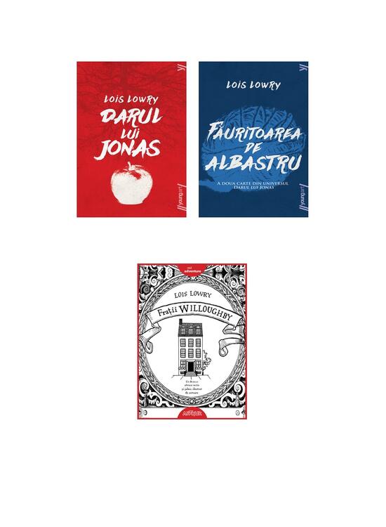 Copertă produs Pachet Lowry (Darul lui Jonas, Frații Willoughby, Făuritoarea de albastru) - gallery big 5
