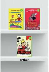 Copertă produs Pachet Funny Green (Bunicuța hoțomană, Regele Fistichiu,Tracy Beaker)