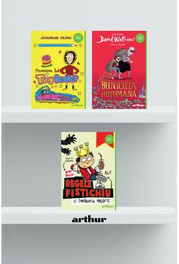 Copertă produs Pachet Funny Green (Bunicuța hoțomană, Regele Fistichiu,Tracy Beaker)