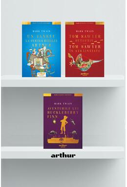 Copertă produs Pachet Mari clasici ilustrați ( Tom Sawyer, Huckleberry Finn, Un yankeu)