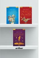 Pachet Mari clasici ilustrați ( Tom Sawyer, Huckleberry Finn, Un yankeu)