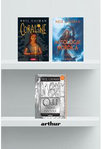 Copertă produs Pachet Fantasy Gold ( Mitologie nordică, Odd și uriașii, Coraline roman grafic)