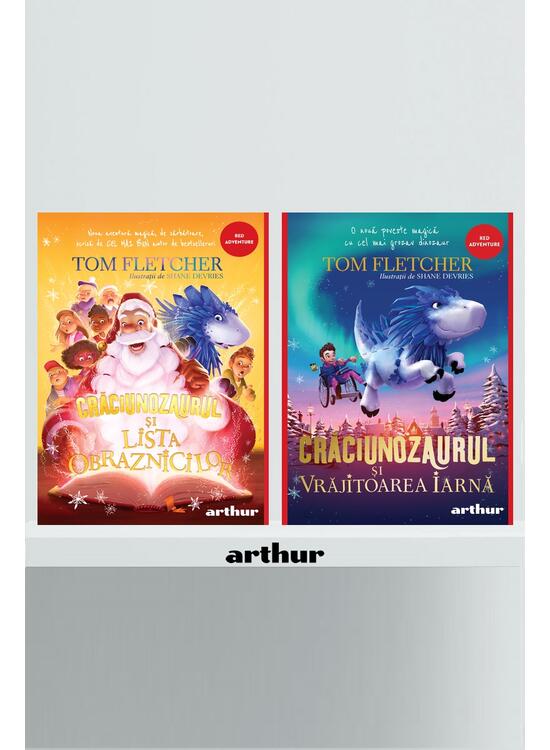 Copertă produs Pachet Crăciunozaurul ( Lista obraznicilor, Vrăjitoarea Iarnă) - gallery big 1