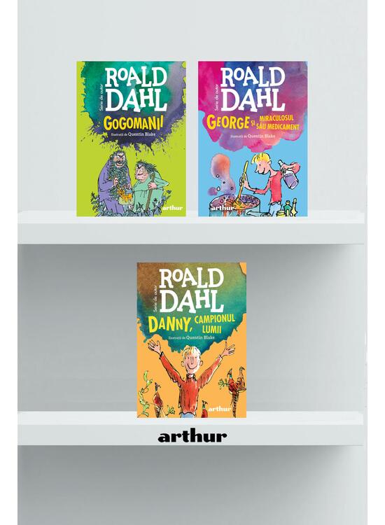 Copertă produs Pachet Roald Dahl (Gogomanii, George, Danny) - gallery big 1