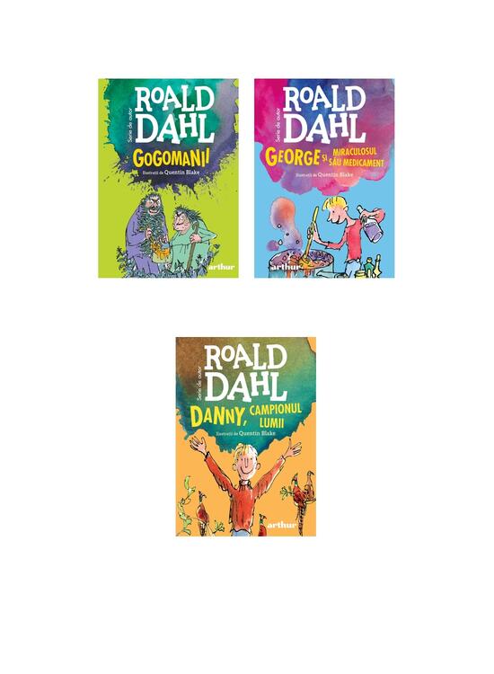 Copertă produs Pachet Roald Dahl (Gogomanii, George, Danny) - gallery big 5