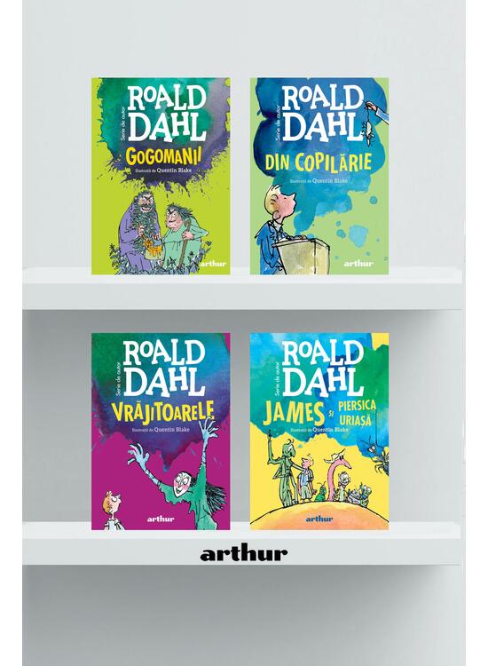 Copertă produs Superpachetul Roald Dahl ( 4 volume) - gallery big 1