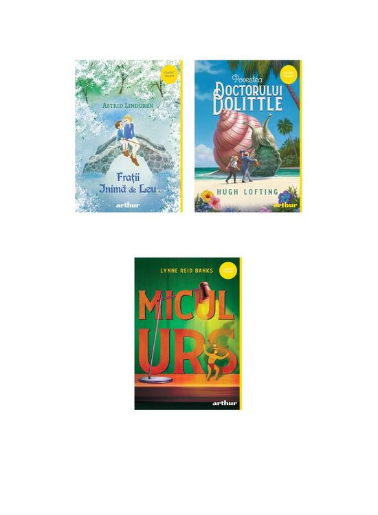 Copertă produs Pachet Bestsellers Classic Yellow (3 cărți) - gallery big 5