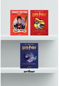 Copertă produs Pachet fan Harry Potter volumele 6-7 și ghidul ( Prințul Semisânge, Talismanele Morții)