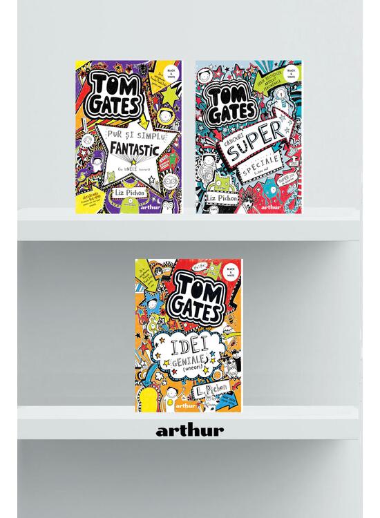 Copertă produs Pachet Seria Tom Gates (volumele 4-6) - gallery big 1