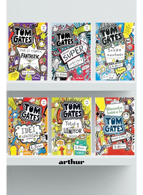 Copertă produs Pachet Tom Gates (volumele 1-6) - gallery big 1