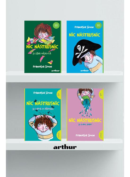 Copertă produs Pachet Seria Nic Năstrușnic (primele 4 volume) - gallery big 1