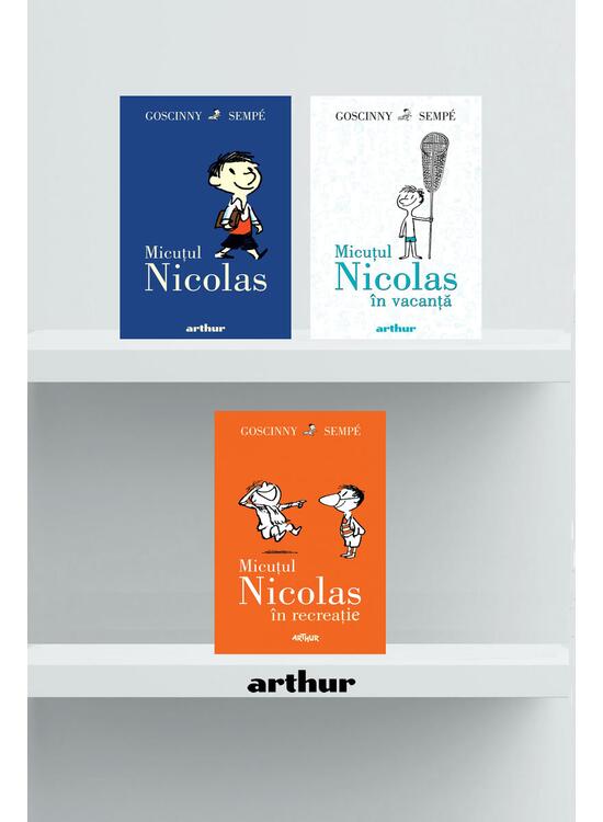 Copertă produs Pachet seria Micuțul Nicolas (primele 3 volume) - gallery big 1