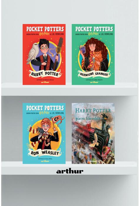 Copertă produs Pachet promo Harry Potter. Începutul magiei la Hogwarts