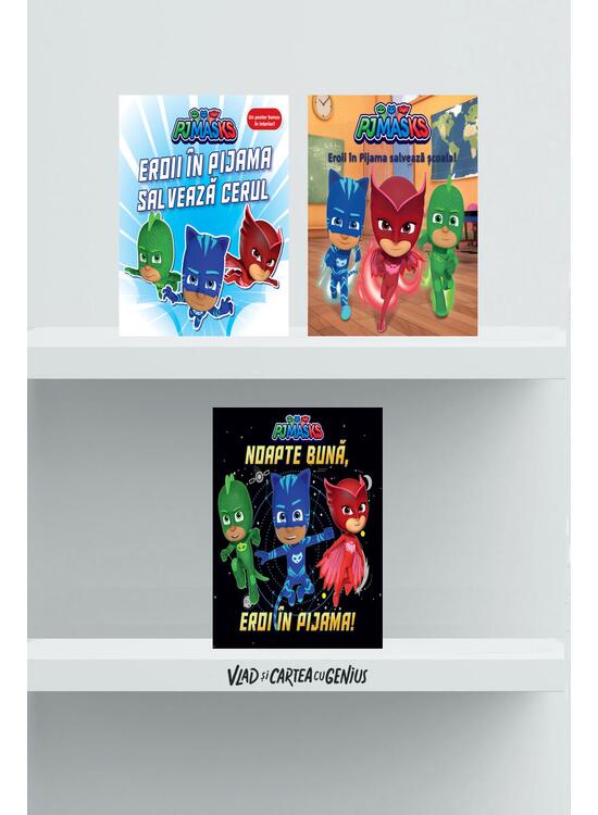 Copertă produs Pachet Eroii în Pijama (3 volume) - gallery big 1