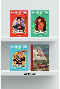 Copertă produs Pachet educativ Harry Potter pentru copii 8–14 ani (Un an magic, 3 ghiduri Pocket Potters)