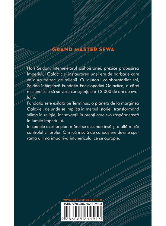 Copertă produs Fundaţia I. Fundația | paperback - gallery big 2