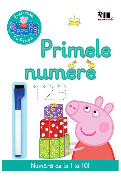 Copertă produs Peppa Pig: Exersează cu Peppa. Primele numere