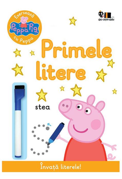 Copertă produs Peppa Pig: Exersează cu Peppa. Primele litere
