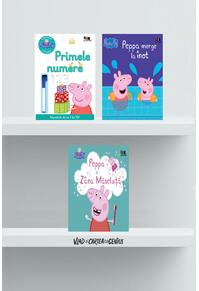 Copertă produs Pachet educativ Aventuri cu Peppa Pig ( 3 volume)