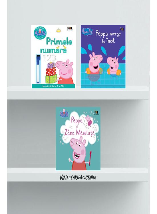 Copertă produs Pachet educativ Aventuri cu Peppa Pig ( 3 volume) - gallery big 1
