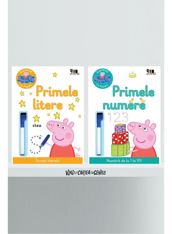 Copertă produs Pachet Exersează cu Peppa Pig (Primele numere, Primele litere) - gallery big 1