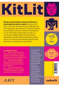 Copertă produs KitLit: Scenarii ludice inspirate de literatura contemporană pentru copii