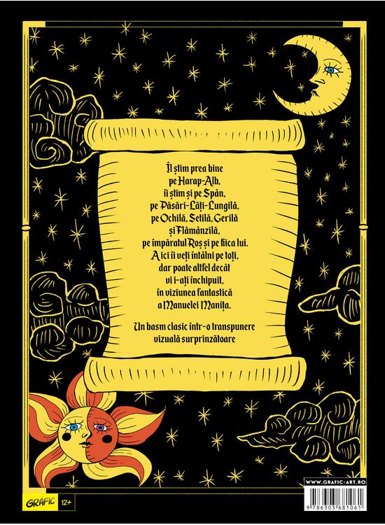 Copertă produs Povestea lui Harap-Alb. Adaptare și ilustrații de Manuela Manița - gallery big 2