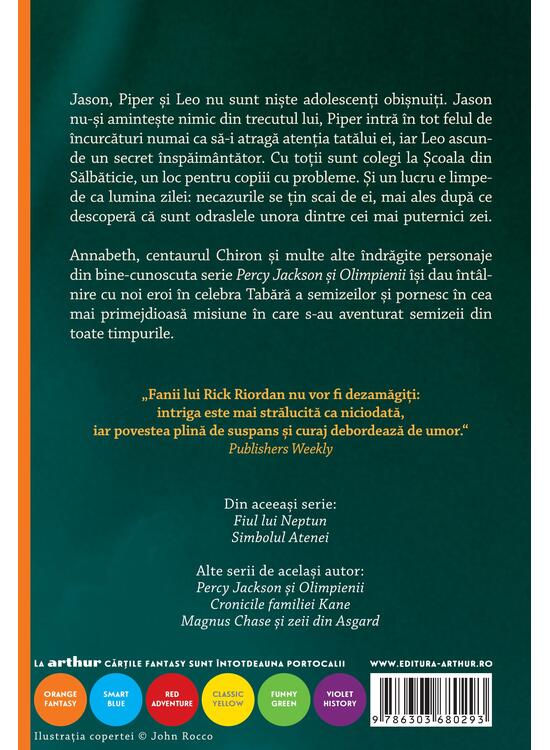 Copertă produs Eroii Olimpului #1. Eroul pierdut |paperback - gallery big 2