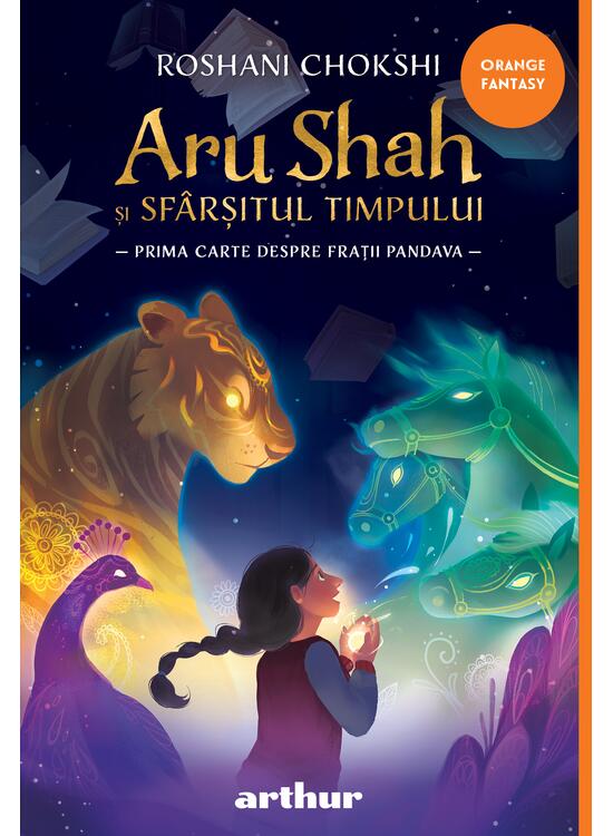 Copertă produs Aru Shah și sf&acirc;rșitul timpului | paperback - gallery big 1