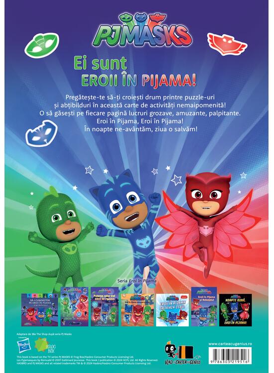 Copertă produs PJMASKS: Ei sunt Eroii in Pijama! - gallery big 2