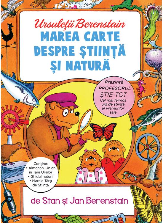 Copertă produs Ursuleții Berenstain. Marea carte despre știință și natură - gallery big 1