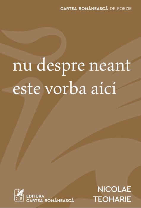 Copertă produs nu despre neant este vorba aici