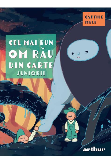 Copertă produs Cel mai bun om rău din carte. Juniorii