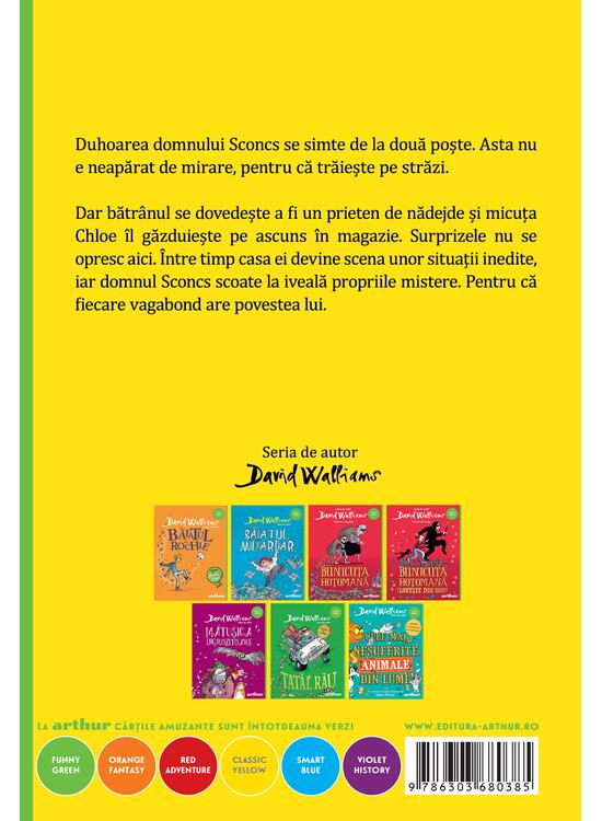Copertă produs Domnul Sconcs | paperback - gallery big 2
