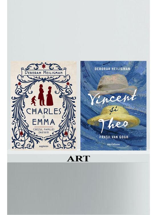 Copertă produs Pachet D. Heiligman (Charles și Emma, Frații Van Gogh) - gallery big 1