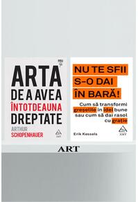 Copertă produs Pachet promo Arta de a avea dreptate și Nu te sfii s-o dai &icirc;n bară