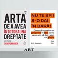 Copertă produs Pachet promo Arta de a avea dreptate și Nu te sfii s-o dai &icirc;n bară - gallery small 