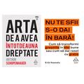 Copertă produs Pachet promo Arta de a avea dreptate și Nu te sfii s-o dai &icirc;n bară - gallery small 