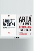 Copertă produs Pachet promo Arta de a avea dreptate și G&acirc;ndește fix pe dos