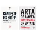 Copertă produs Pachet promo Arta de a avea dreptate și G&acirc;ndește fix pe dos - gallery small 