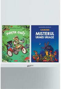 Copertă produs Pachet benzi desenate rom&acirc;nești (Poșta Chiț, Găinării)