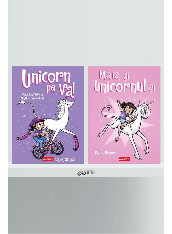 Copertă produs Pachet benzi desenate Maia și unicornul 2 volume - gallery big 1